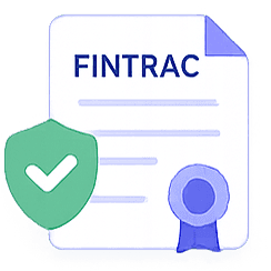 مجوز رسمی FINTRAC